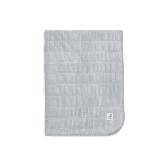 Jollein Deken Wieg Velvet 75x100 Rib Sea Green