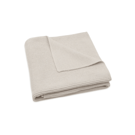 Jollein Deken Wieg Gebreid 75x100 Basic Knit Oatmeal