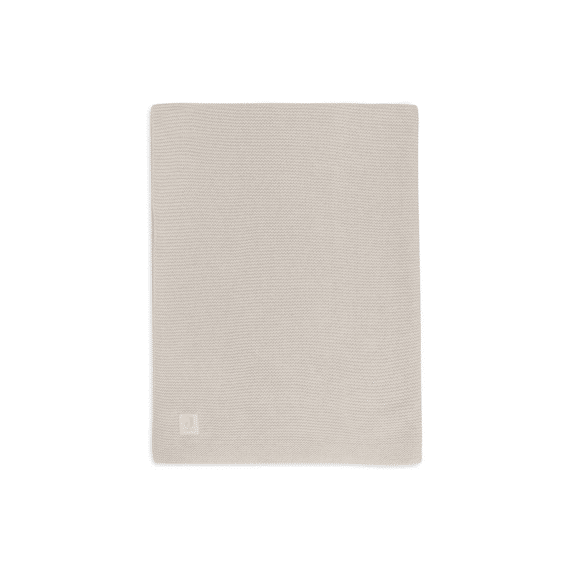 Jollein Deken Wieg Gebreid 75x100 Basic Knit Oatmeal
