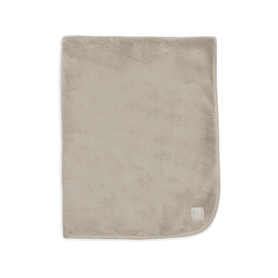 Jollein Deken Bed  100x150 Basic Knit Sherpa Warm Sand