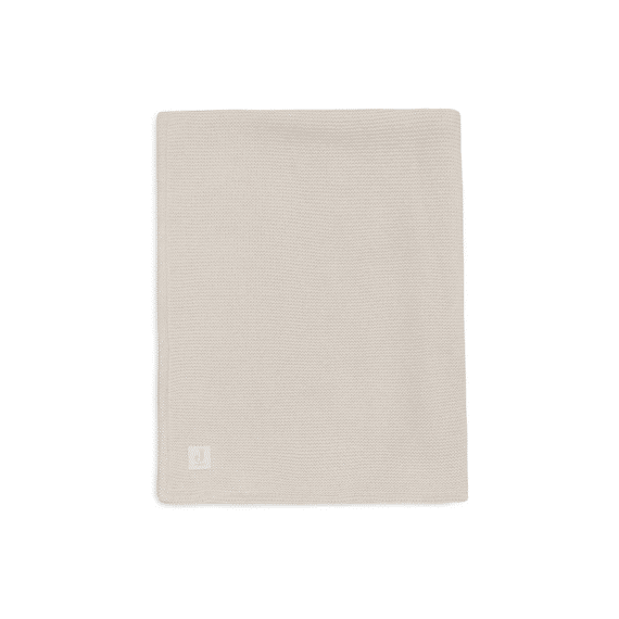 Jollein Deken Wieg Velvet 75x100 Basic Knit Oatmeal