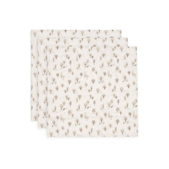 Jollein Tetradoeken 70x70 3-pack Tiny Park