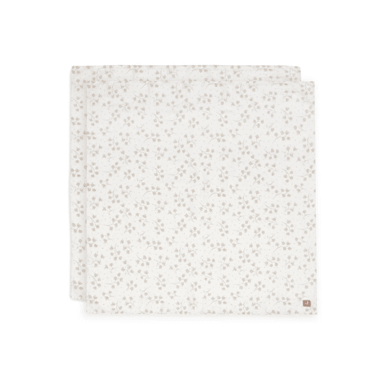 Jollein Multidoek Tetra 115x115 2-pack Leafy Dreams