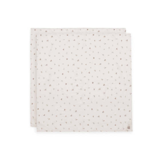 Jollein Multidoek Tetra 115x115 2-pack Animal Friends