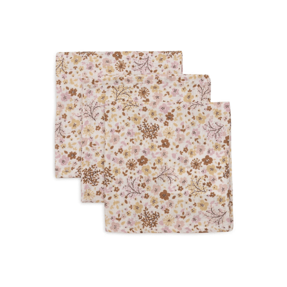 Jollein Monddoekje Tetra 3-pack Flower Fairies