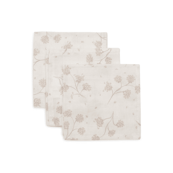 Jollein Monddoekje Tetra 3-pack Leafy Dreams