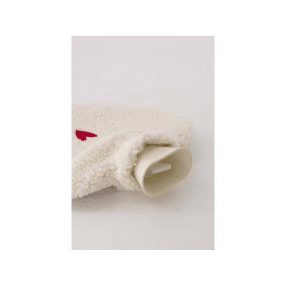 Zusss Kruik Teddy Wit/rood