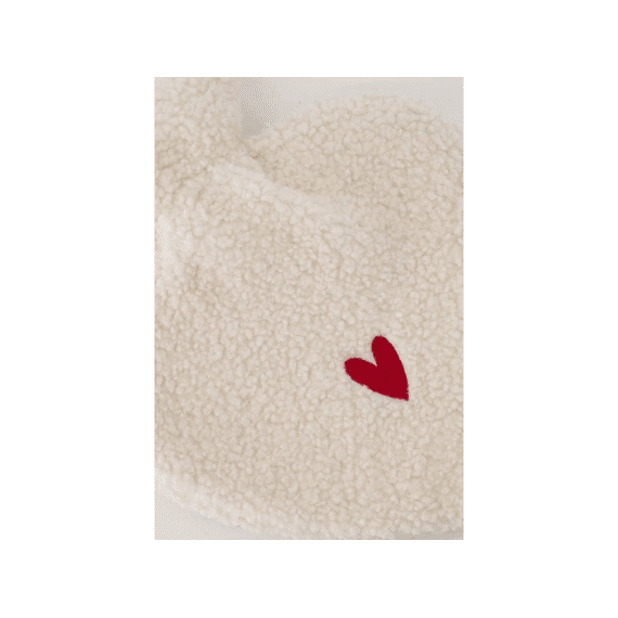 Zusss Kruik Teddy Wit/rood