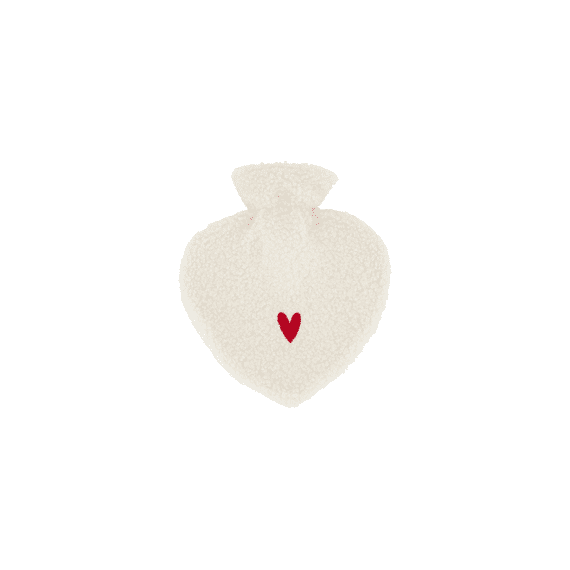 Zusss Kruik Teddy Wit/rood