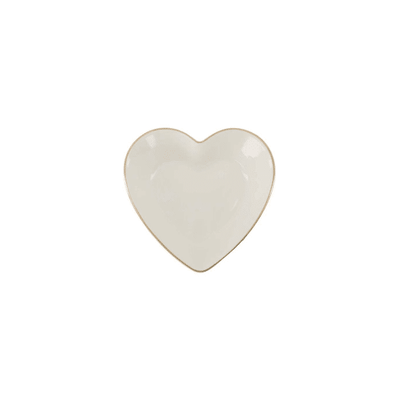 Zusss Schaal Hartvorm Wit