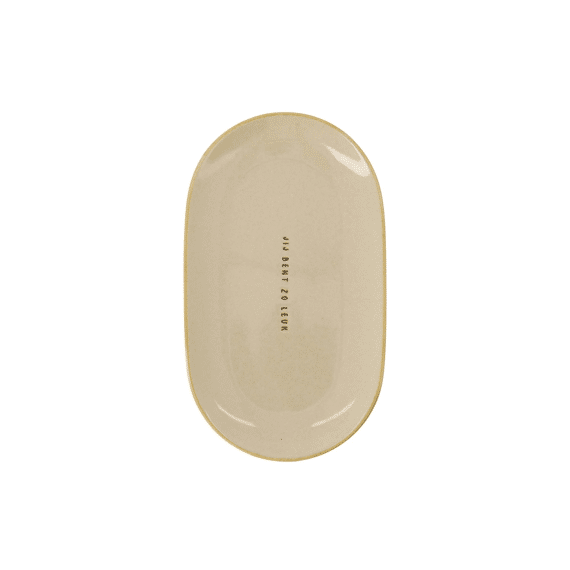 Zusss Serveerschaal Jij Bent Zo Leuk Zand