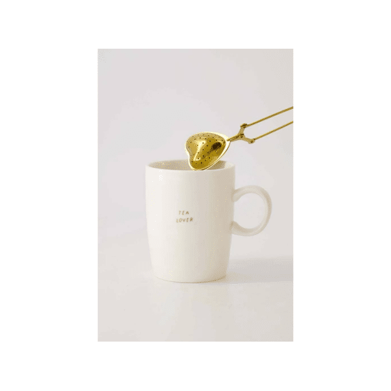 Zusss Theemok Tea Lover Wit/goud