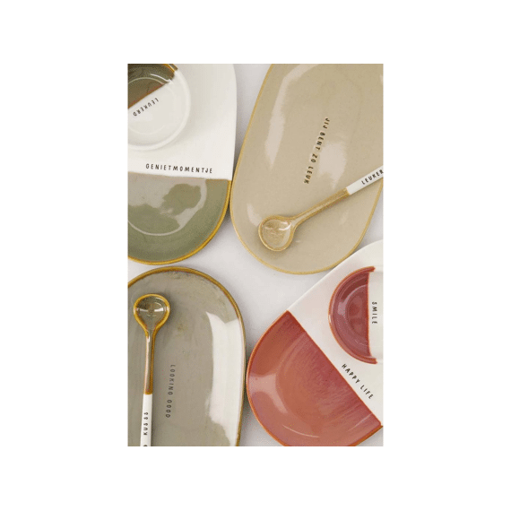 Zusss Dipschaaltje Smile Wit/burgundy