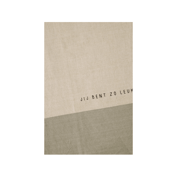 Zusss Keukenset Jij Bent Zo Leuk Zand/grijs/groen