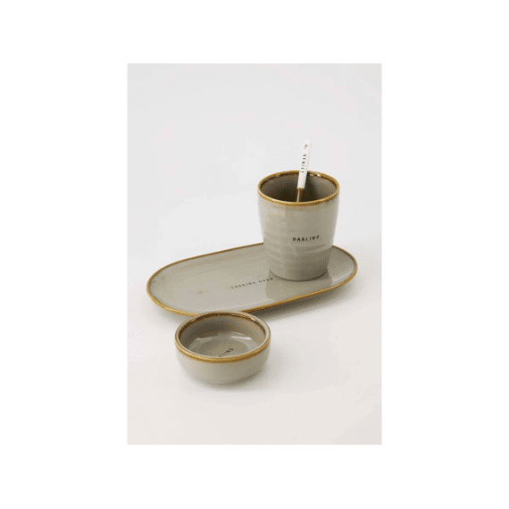 Zusss Dipschaaltje Darling Grijsblauw