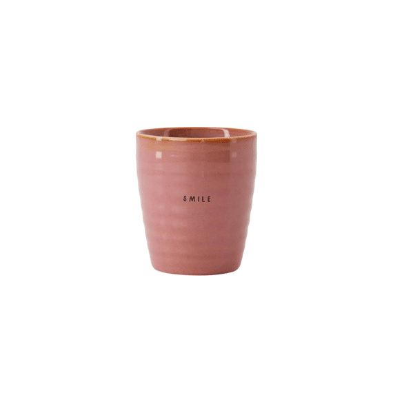 Zusss Koffiemok Smile Burgundy