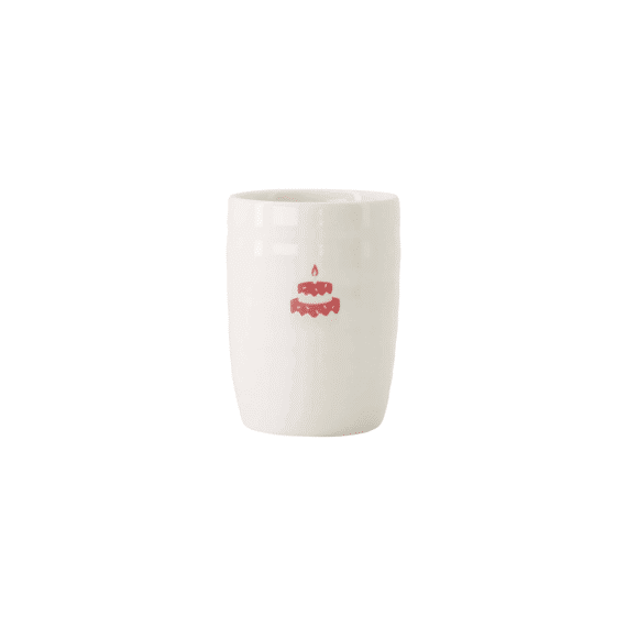 Zusss Koffiemok Taart Wit/roze