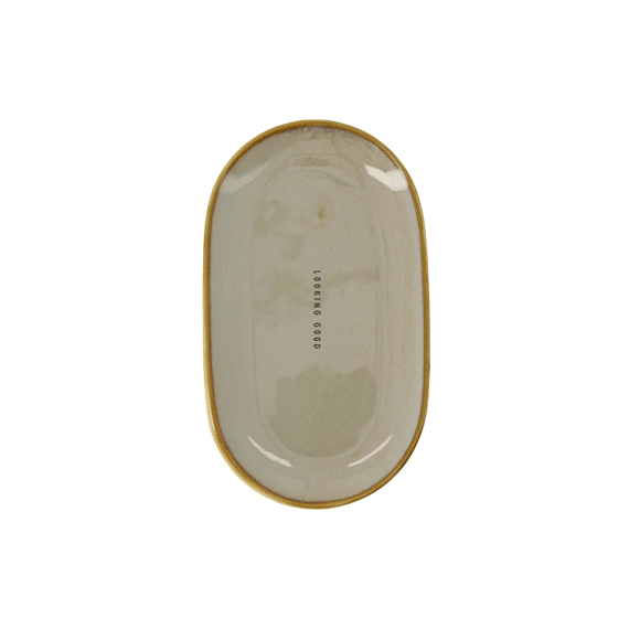 Zusss Serveerschaal Looking Good Grijsblauw