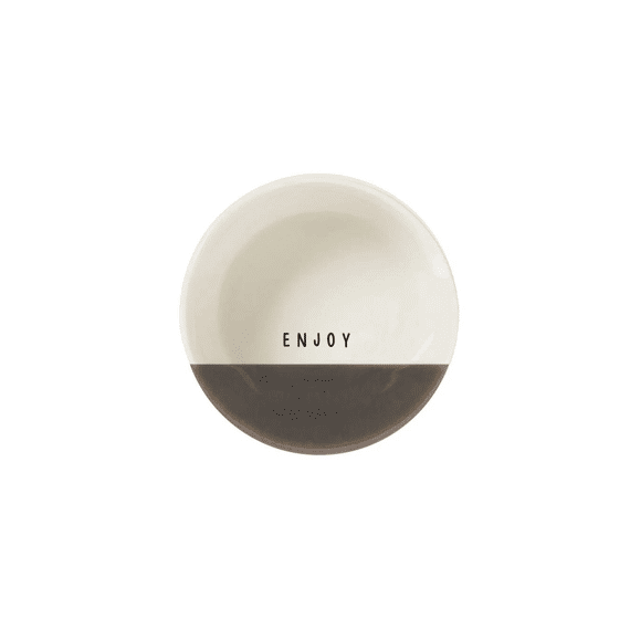 Zusss Dipschaaltje Enjoy Wit/bruin