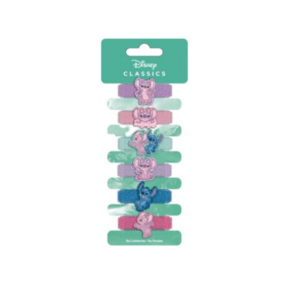 Lilo & Stitch Haaraccessoire 6 Haarelastiekjes