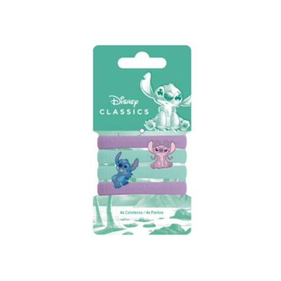 Lilo & Stitch Haaraccessoire 4 Haarelastiekjes