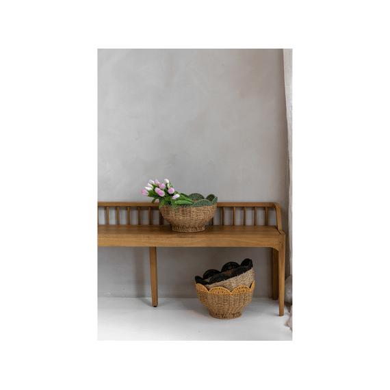 Jens Living Tulp Mand Zwart 33cm