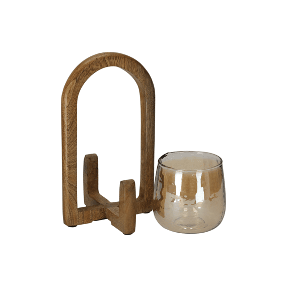 Jens Living Lantaarn Ravi Naturel Small