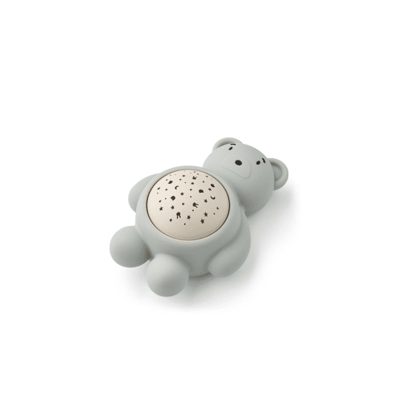 Liewood Manuel Bear Geluid En Projectielamp Dove Blue