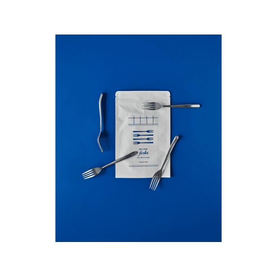 Nicolas Vahe Taartvork Antiek Zilver 4 Stuks