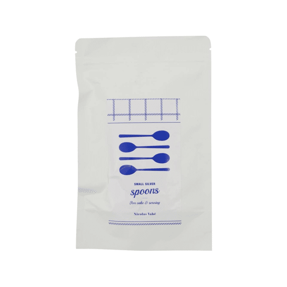 Nicolas Vahe Koffielepel Antiek Zilver 4 Stuks