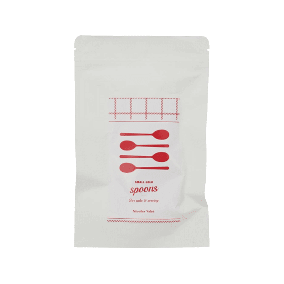 Nicolas Vahe Koffielepel Antiek Goud 4 Stuks