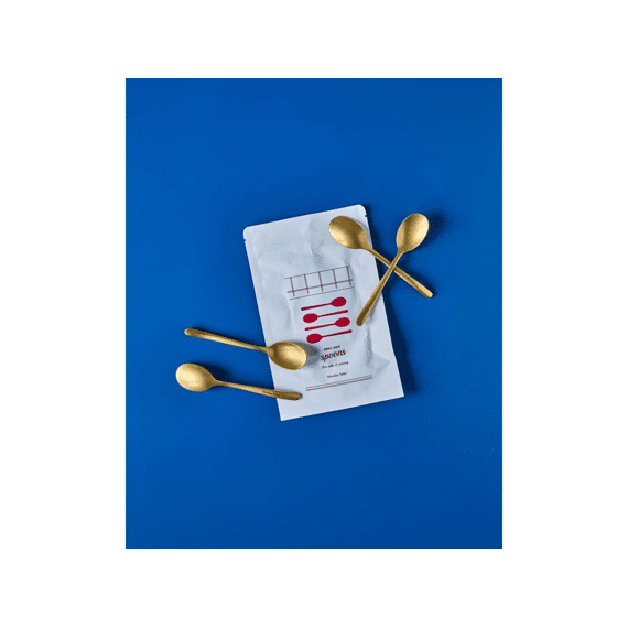 Nicolas Vahe Koffielepel Antiek Goud 4 Stuks