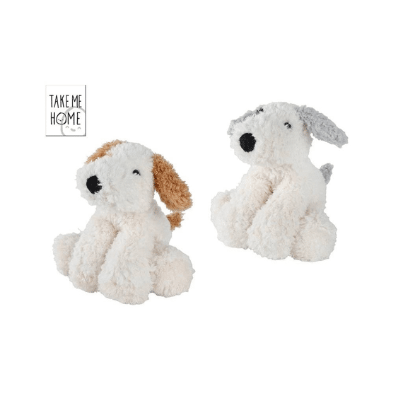Take Me Home Hond Pluche 16cm Assortiment
