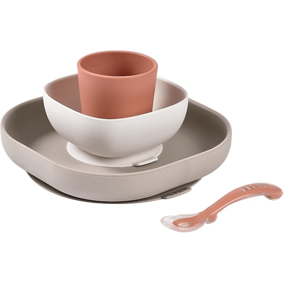 Beaba Maaltijdkoffer Siliconen Terracotta