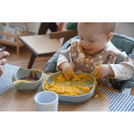 Beaba Bord Met Zuignap Siliconen Kiezel