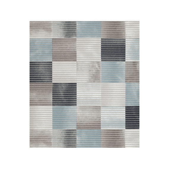 Finesse Sympanova Toile Cirée 65 X 10cm Cube Grey