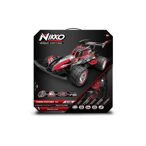 Nikko Rc Turbo Panther X2 Elite 1:10 Herlaadbaar