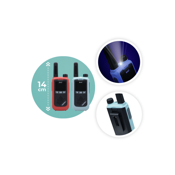Buki Walkie Talkie Herlaadbaar