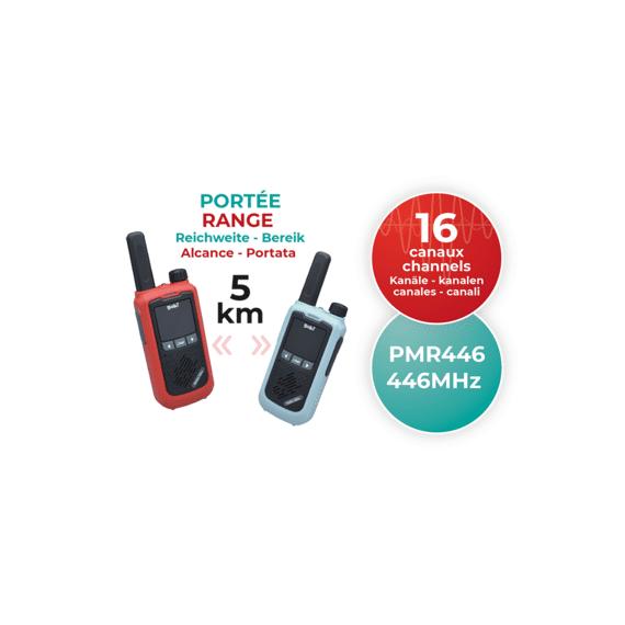 Buki Walkie Talkie Herlaadbaar