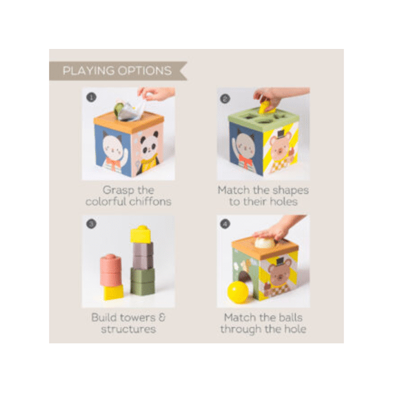 Taf Toys 13645 Play & Discover Cube