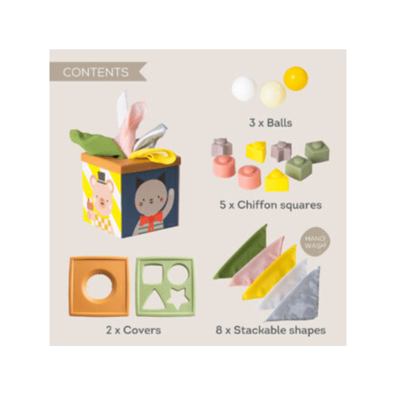Taf Toys 13645 Play & Discover Cube