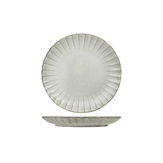 Cosy And Trendy Concha Grey Plat Bord 27cm