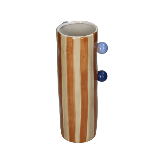 Vaas Stoneware 11,5x9,5x30,5cm Multi