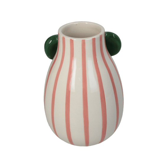 Vaas Strik Stoneware 12,1x12,5x17,7cm Multi