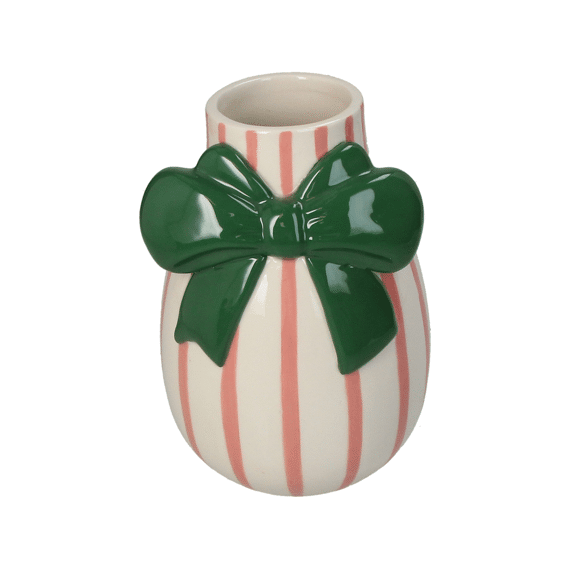 Vaas Strik Stoneware 12,1x12,5x17,7cm Multi