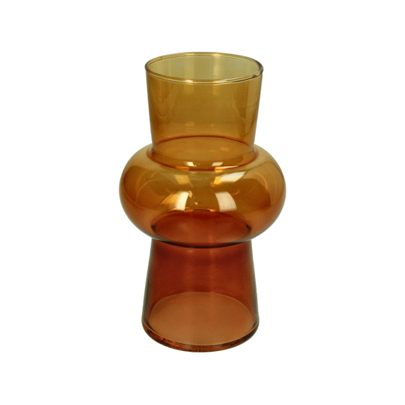 Vaas Glas 12x12x20cm Multi