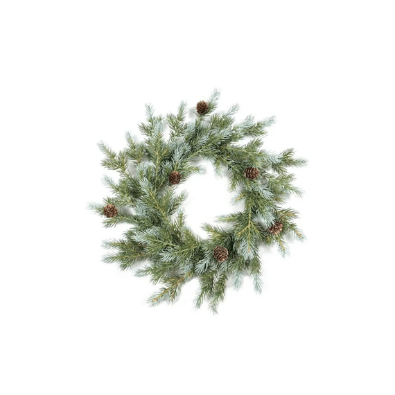 Dione Wreath Pe Pine Cones D40cm