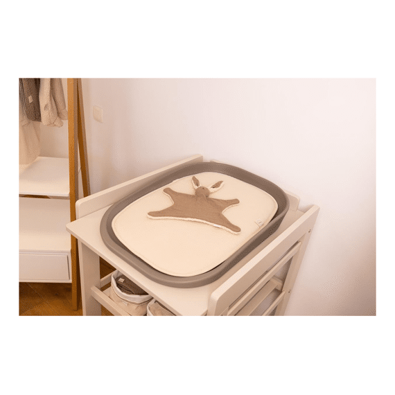 Pericles Inlegkussen Aankleedkussen Splashy Creme