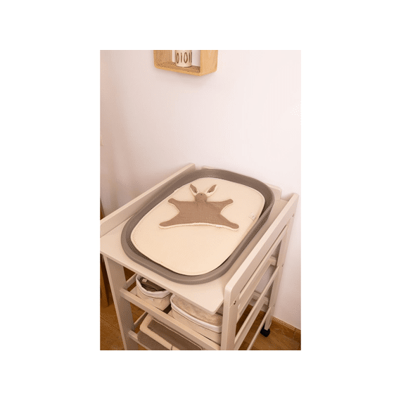 Pericles Inlegkussen Aankleedkussen Splashy Creme