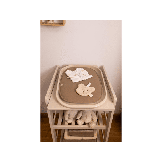 Pericles Inlegkussen Aankleedkussen Splashy Chocolate